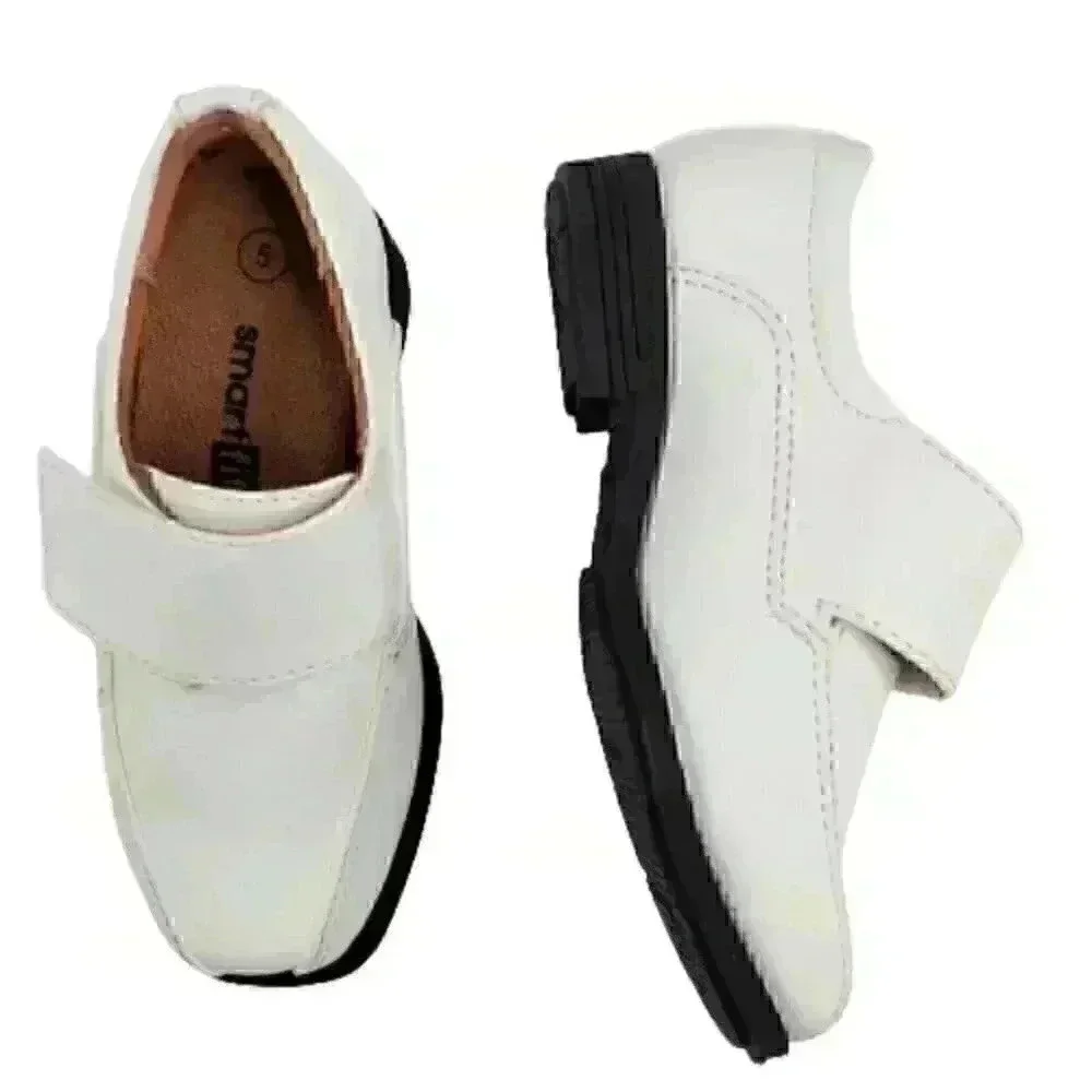 SmartFit Boys' Toddler Grant Strap Slip-On Dress Shoe Boy'